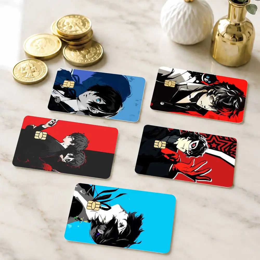 

G-Game Persona Credit Card HD Stickers Game Card Decal Small Chip Waterproof Sticker Gift