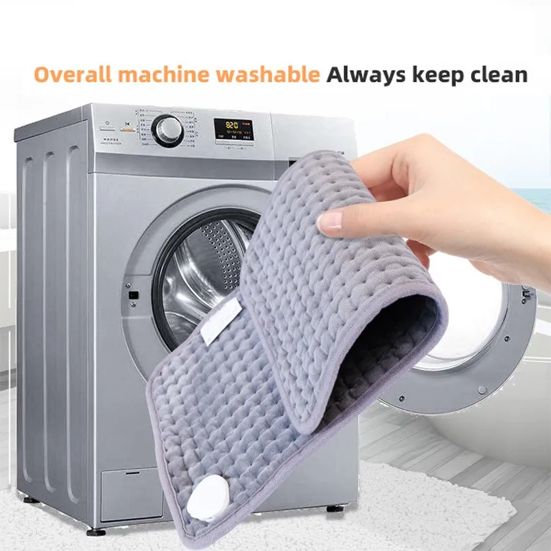 【PARTY】EU Plug Electric Heating Pad Multifunctional 9-Level Temperature Control Intelligent Body Waist Heater