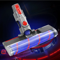 Soft Roller Brush Head For Dyson V7 V8 V10 V11 SV12 V15 Cordless Stick Vacuum Cleaners Parts Hardwood Floor Attachment