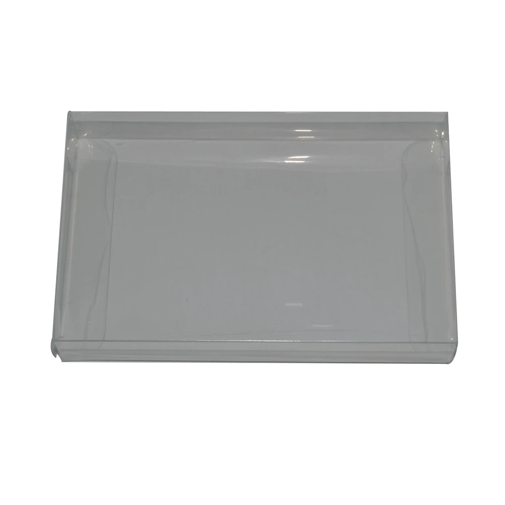 Clear Box For SNES Cartridge Case for  SNES Cart Protector  Card Sleeve storage display box