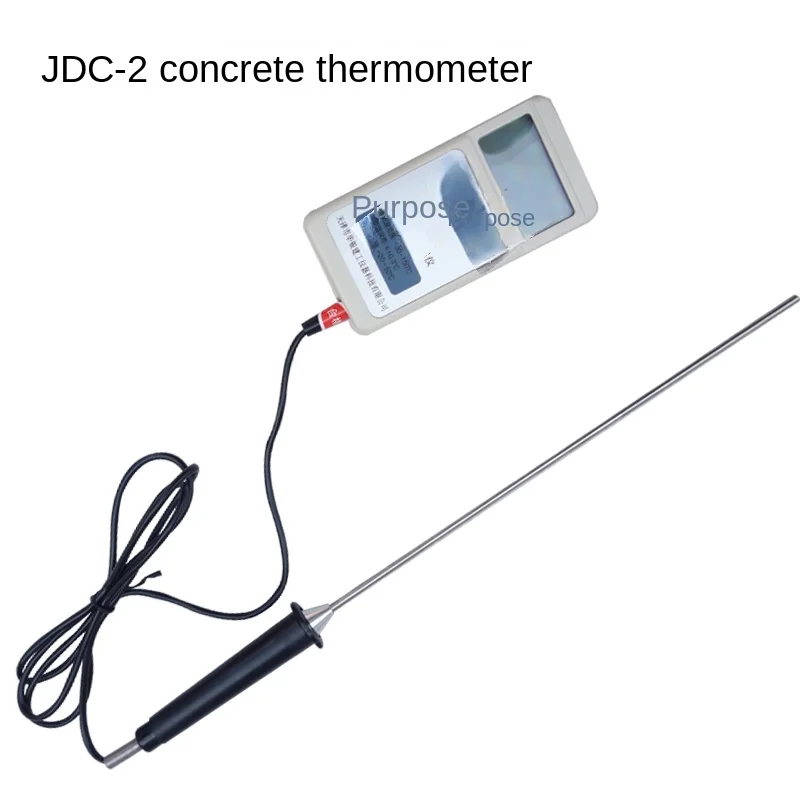 Building Electronic Thermometer Concrete Thermometer Embedded Wire Digital Display Large Volume Handheld Concrete