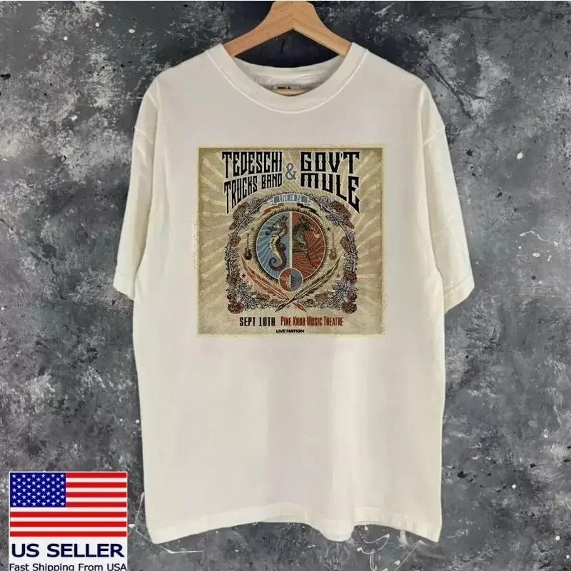 Tedeschi Trucks Band Gov'T Mule Tour 2025 T Shirt Full Size