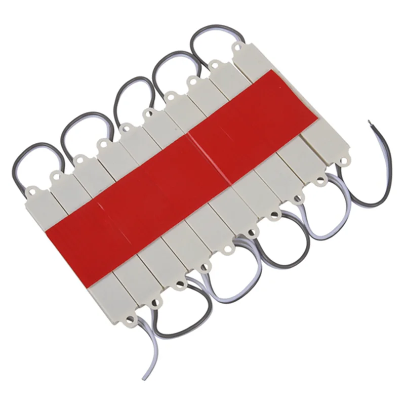 

ABUP-20 X 10 шт. 5050 SMD 3 светодиодный модуль светодиодная лента гирлянда водонепроницаемый DC 12 В холодный белый
