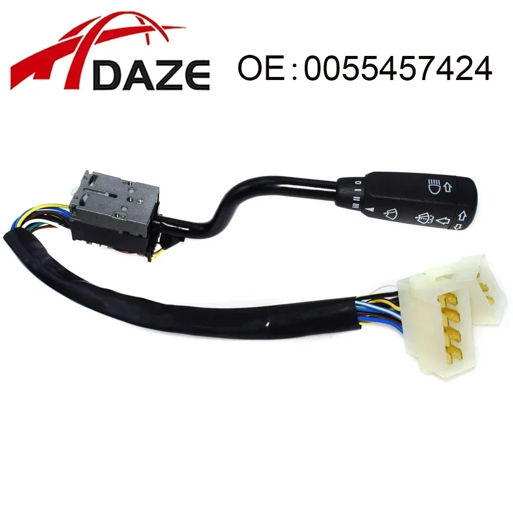 DAZE 0055457424 Turn Signal Switch Combination Switch for Mercedes Benz T1 1977-1996