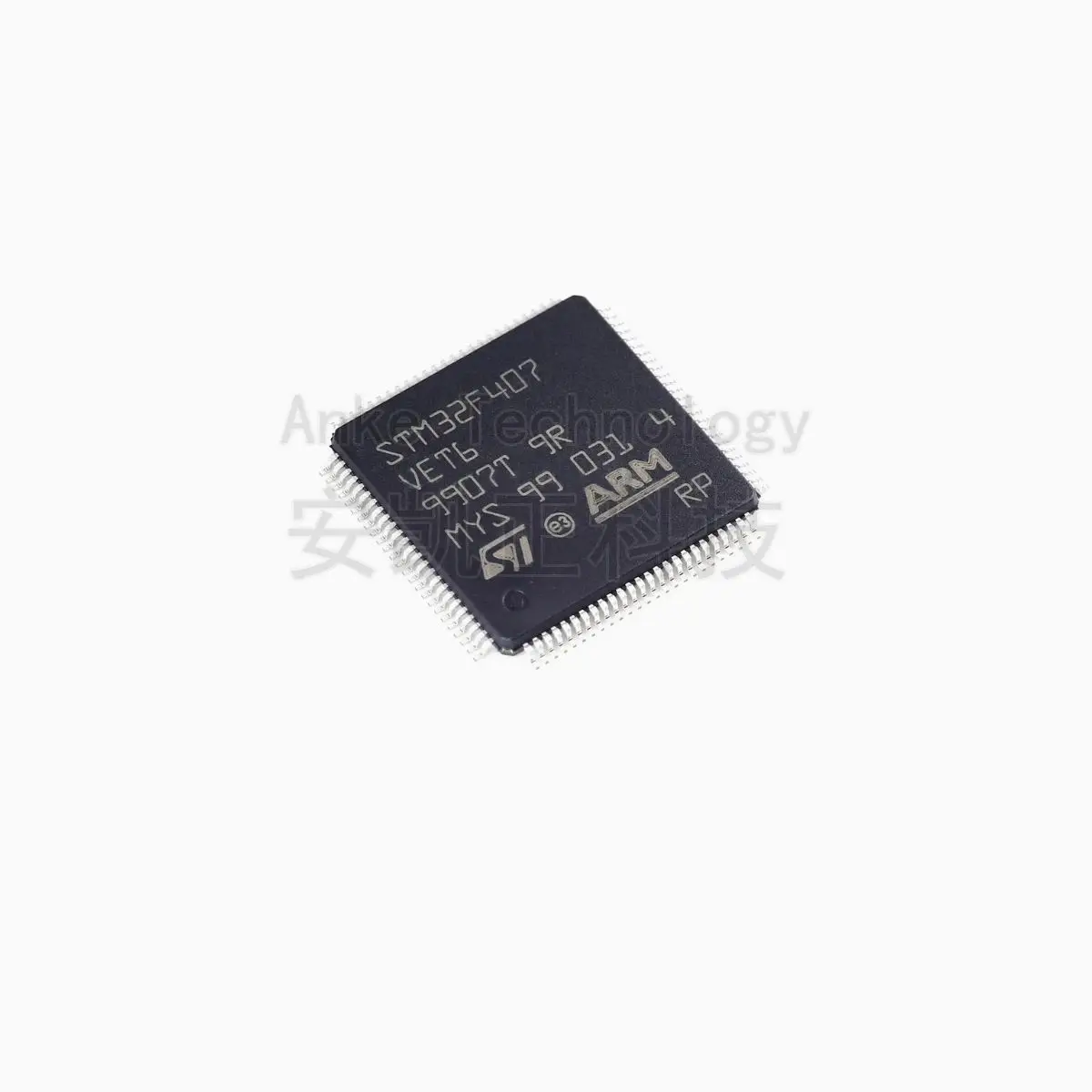 

Оригинальный STM32F407VET6 LQFP-100 ARM Cortex-M4 32-битный микроконтроллер MCU 10 шт.