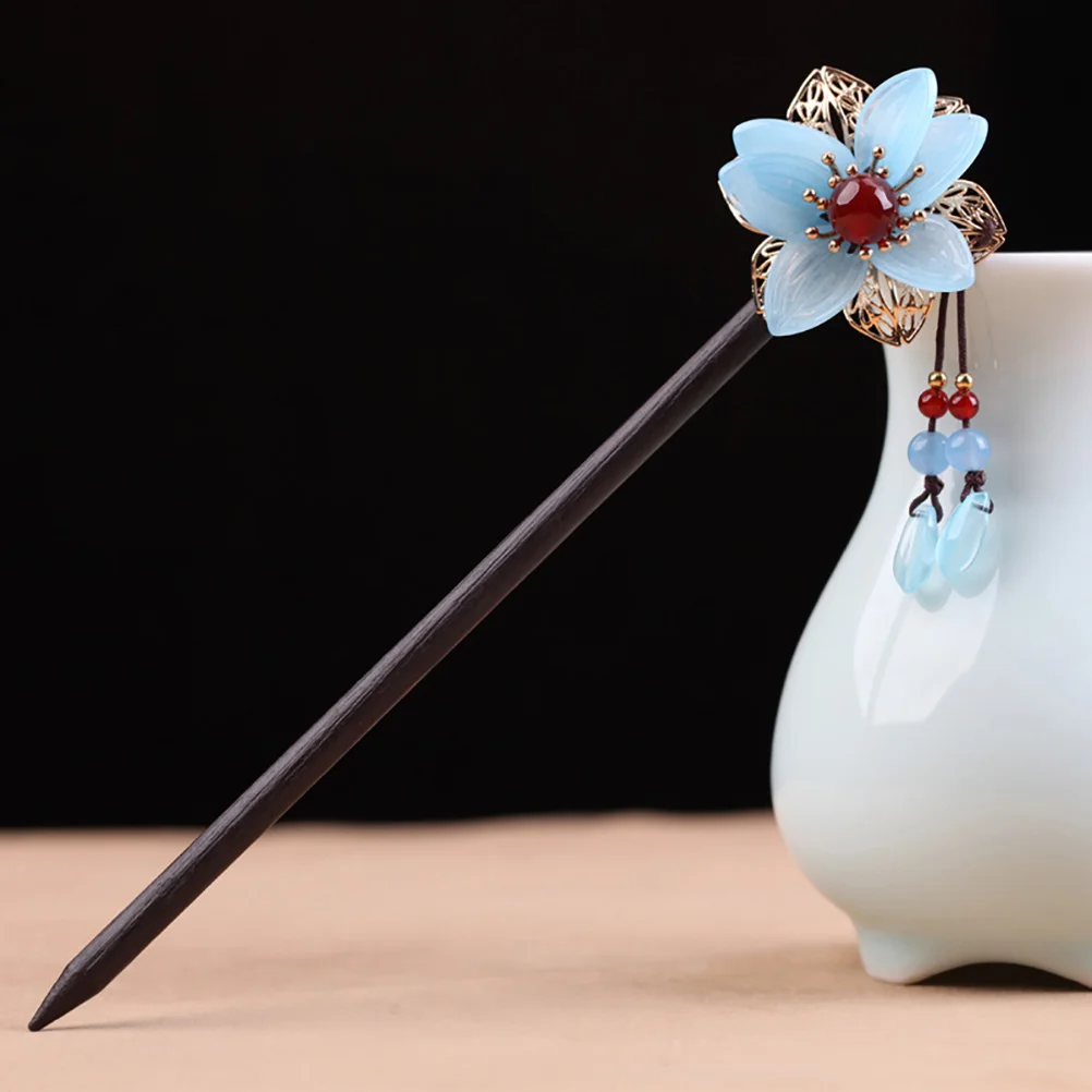 

Chinese Hairpin Metal Palace Sticks for Long Hair Women Traditional Updo Bun Accessories Hair Decorations
