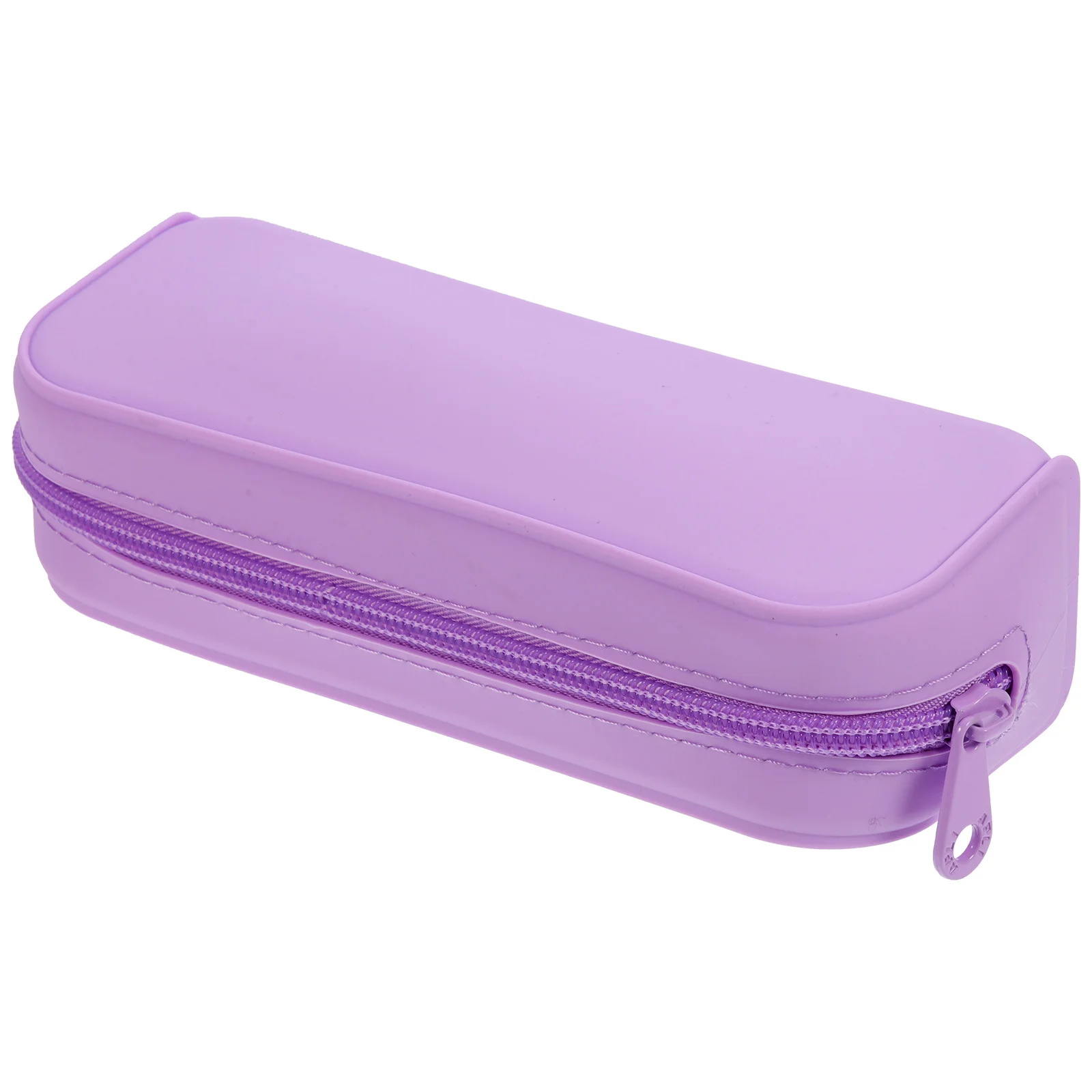 مقلمة من السيليكون، حقيبة أقلام كبيرة الحجم ومدمجة، منظم أقلام رصاص محمول، لوازم مدرسية لطيفة لطلاب الجامعات