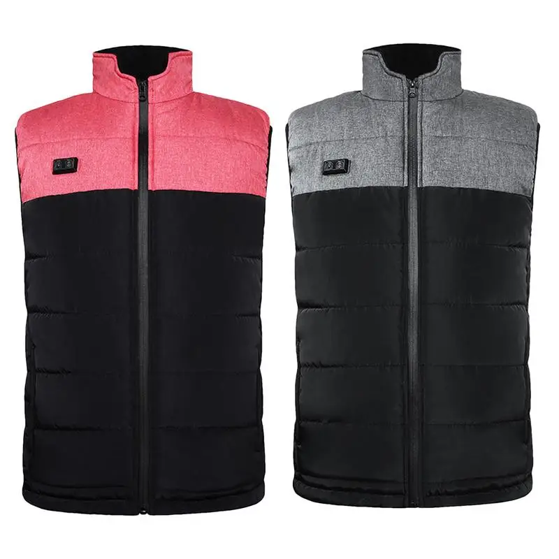 Smart Heating Vest Heated Vest For Men And Women Carbon Fiber Heating Zones Vest Washable Smart Controller Vest For Men Women