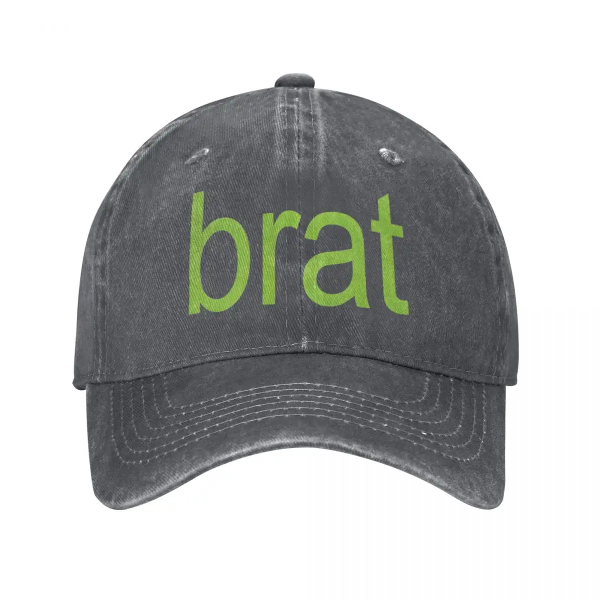 Brat Album Green Men Women Baseball Caps Charli Xcx Distressed Denim Hats Cap Retro Outdoor Running Golf Sun Cap