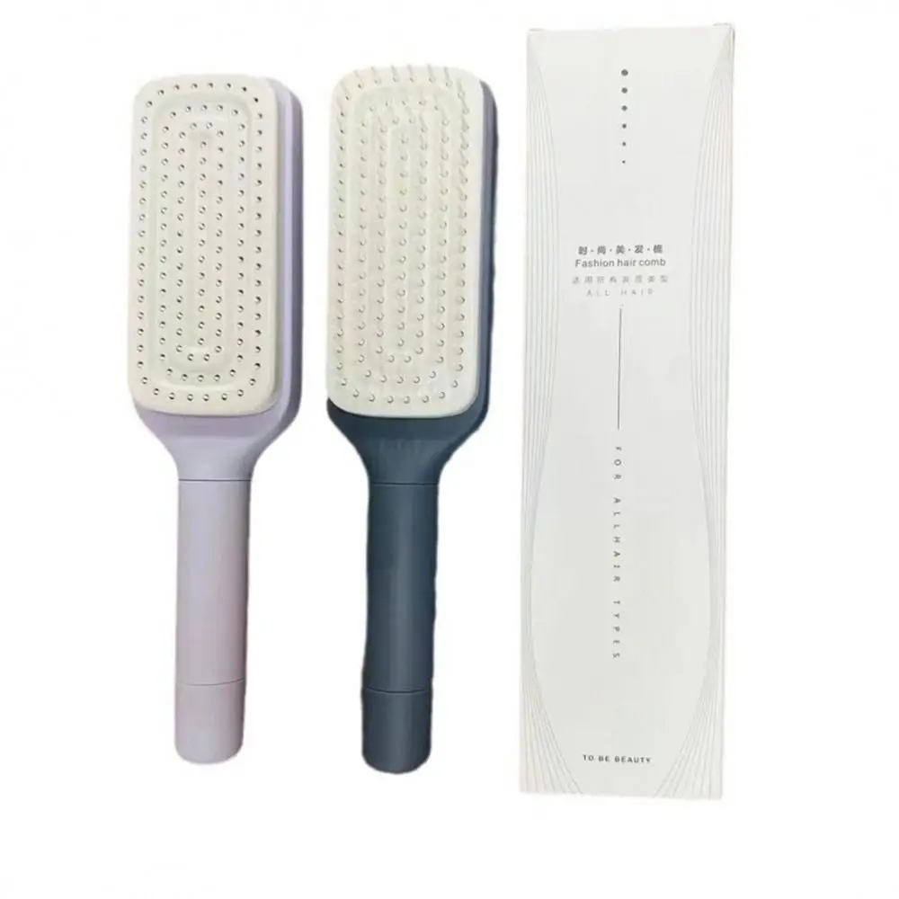 Automatic Cleaning Hair Brush Scalp Massage Comb Hair Rotary Telescopic Comb For Women Hairdressing Styling Tools