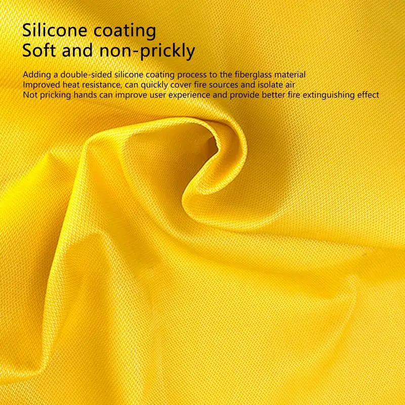 Flame Retardant Blanket Heat Resistant Kitchen Fire Protection Blanket Home Safety Supplies For Vehicles Warehouse Factories