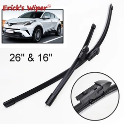 Erick's Wiper LHD Front Wiper Blades For Toyota C-HR / CHR 2016 - 2023 Windshield Windscreen Window Car Rain Brushes 26