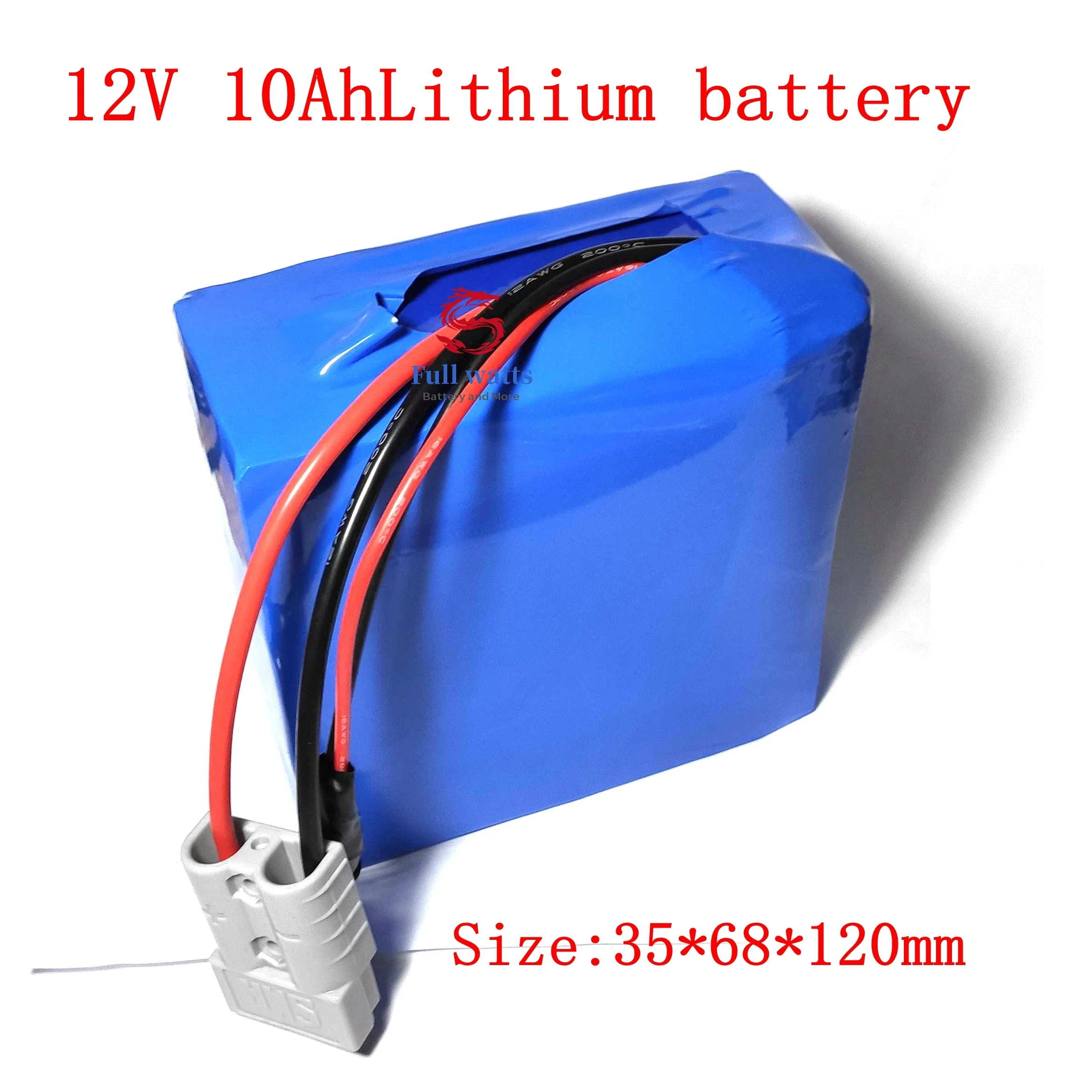 

12v 10000mah 16850 Li-ion Battery Pack 12v 10ah for Remote Control Bait Fishing Boat Cctv Led Speaker Audio Equipment+charger