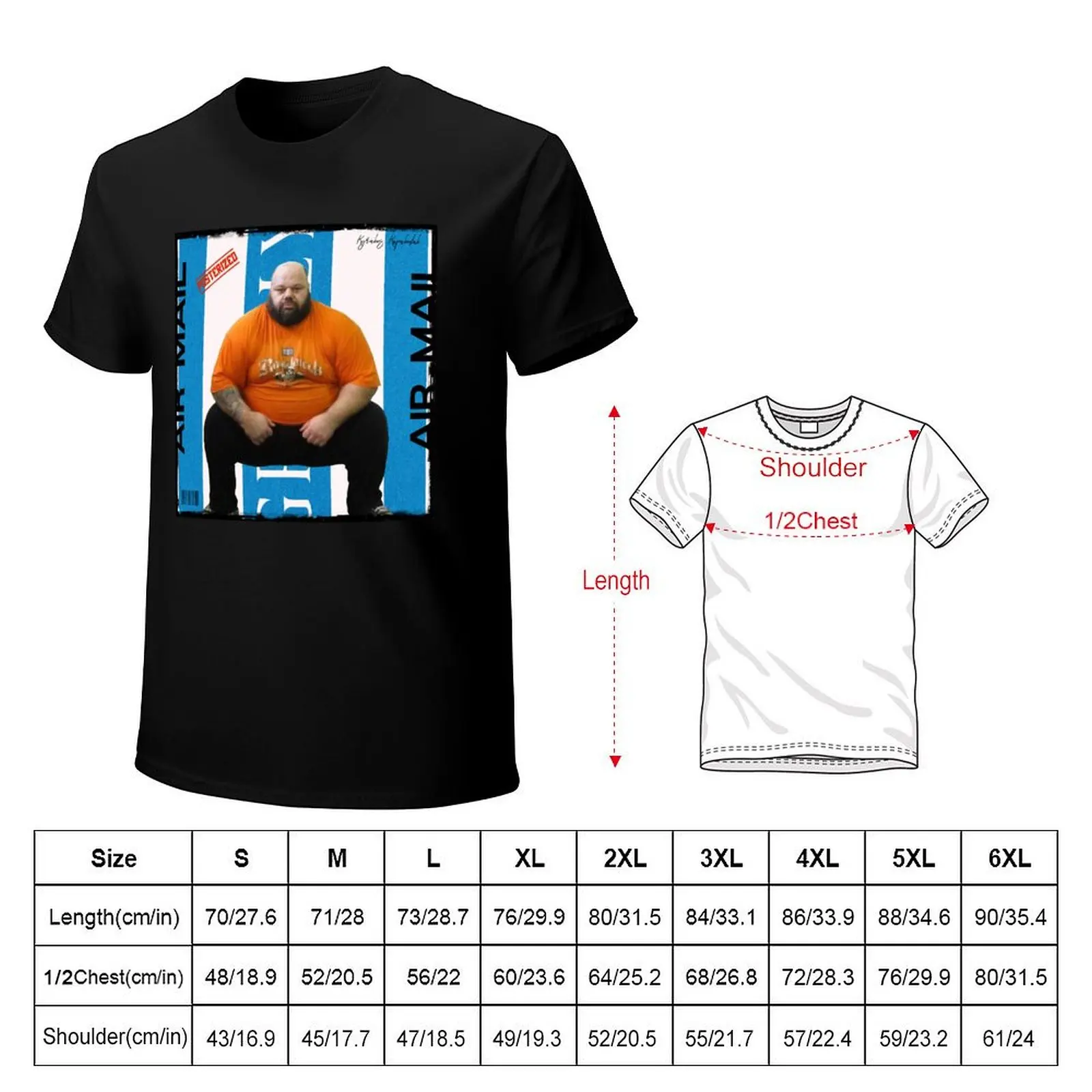 Kyriakos Grizzly Kapakoulak POSTER STYLE T-Shirt anime t shirts oversize T-Shirt