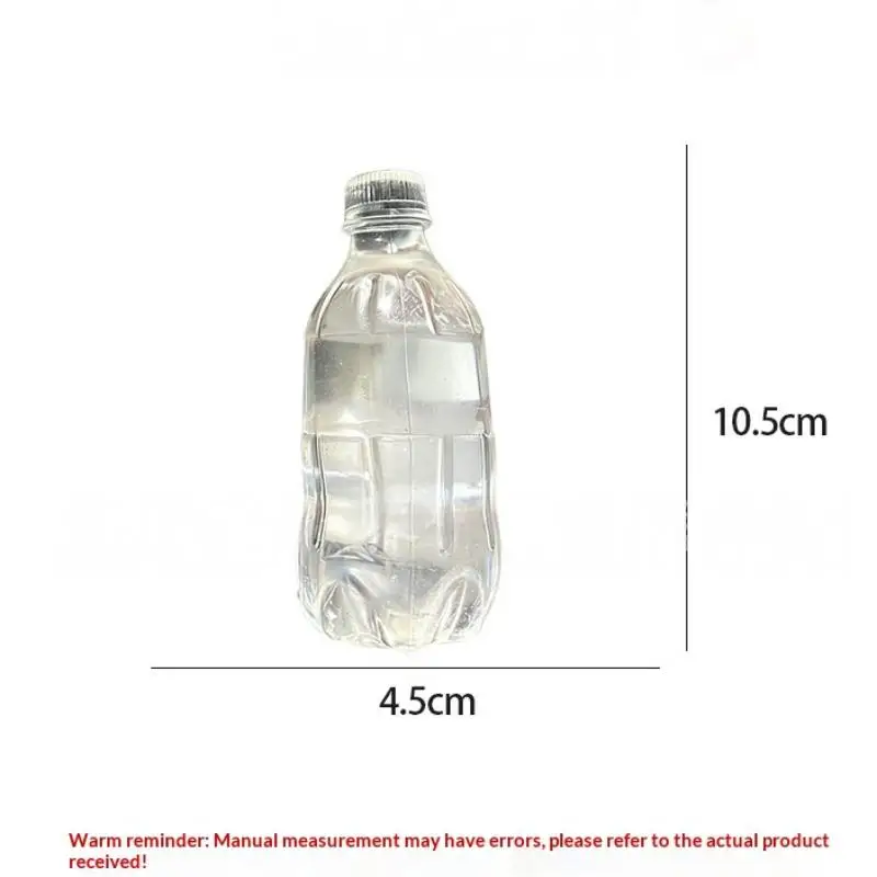 Simulation Clear Soda Bottle Shaped Squeeze Toy Soft Stretchable High Transparency For Stress Relief For Kids Adults Gifts