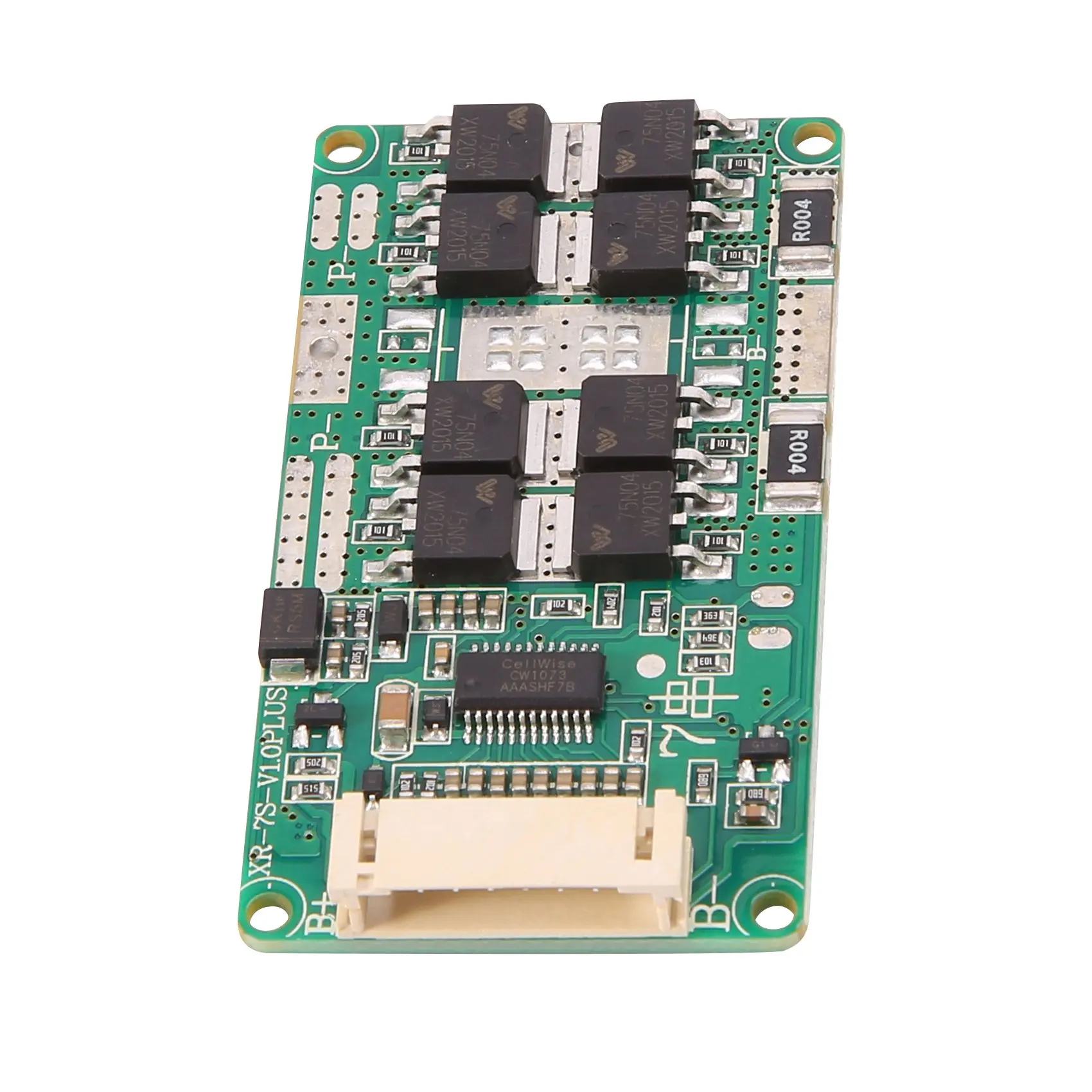 BMS 7S 24V 18A Lithium 18650 Battery Charging Protection Board PCB PCM Common Port for Electric Tools/UPS Power Bank
