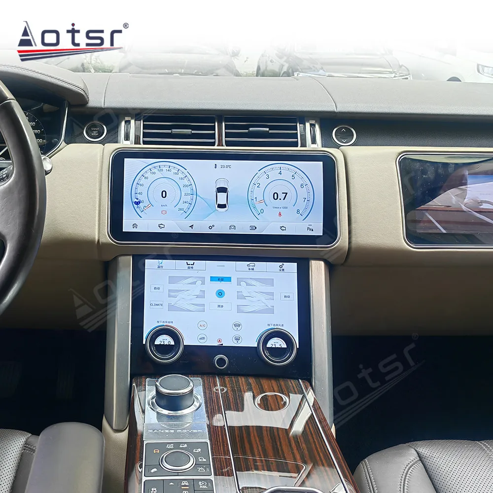 12.3 Inch Car Radio For Land Rover Range Rover Vogue L405 2013-2017 Rotatable Screen Android 13 GPS Navigation Head Unit CarPlay