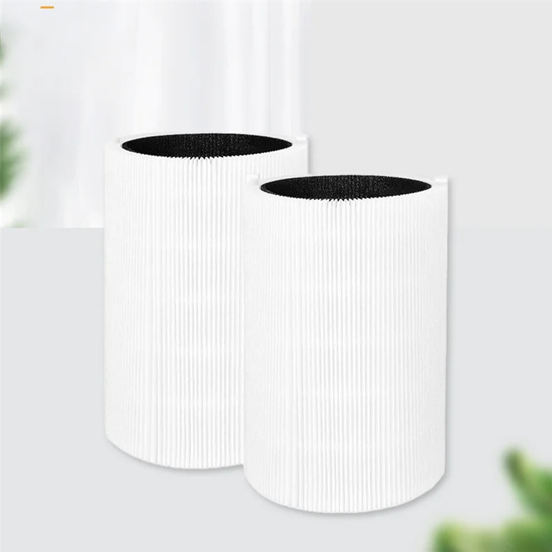 A59E-For Blue Pure 411 Series Smokeblock إكسسوارات قطع غيار فلتر، يناسب أجهزة تنقية الهواء Blue Pure 411 Auto، 411 و411+ قطعتان