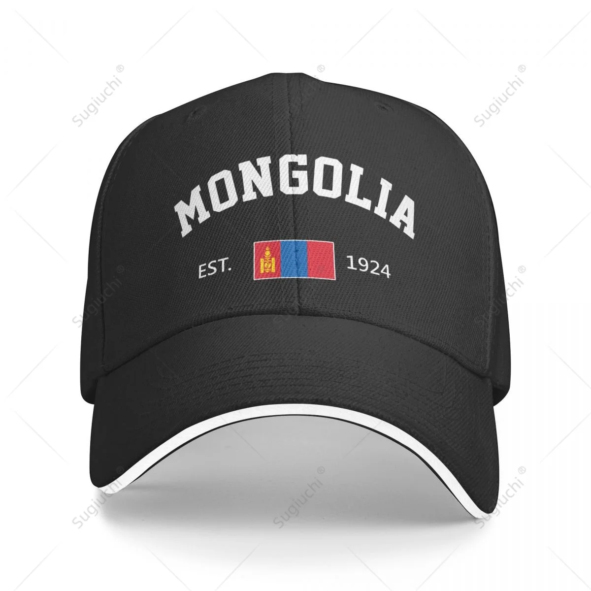 Baseball Cap Mongolia EST.1924 Independence Day Men Women Unisex Hip Hop Sandwich Caps Snapback Golf Hat Fishing