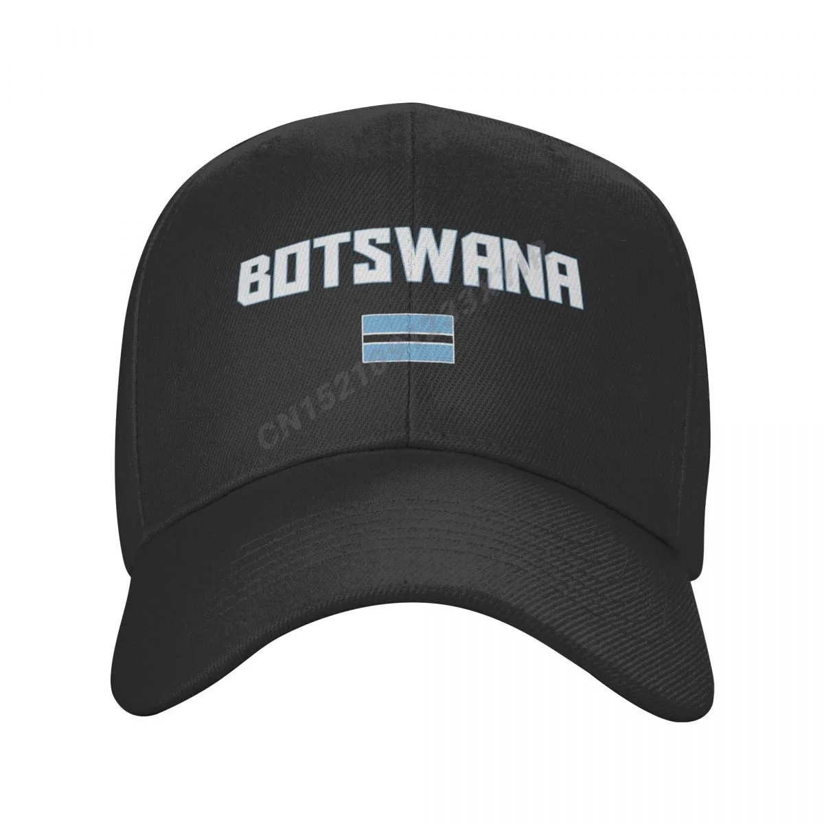 Baseball Cap Botswana Flag Wild Sun Shade Peaked Adjustable Caps for Men Women Print