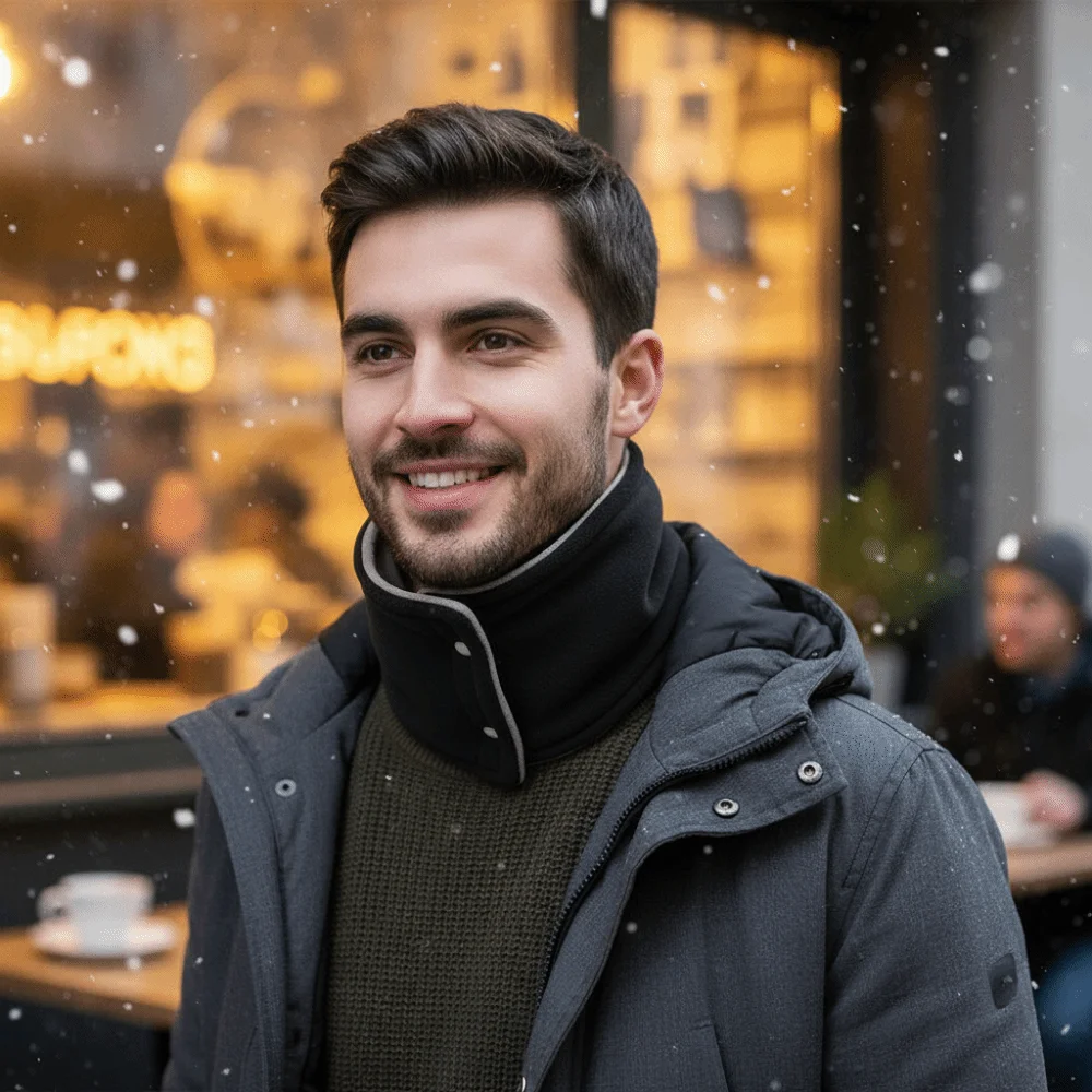 

Sport Scarf Polar Fleece Winter Knitted Scarf Solid Color Double-sided Fleece Muffler Gaiter Thick Warm Neck Warmer Ski