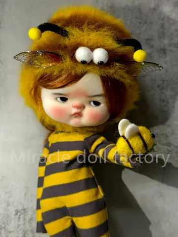 BJd Doll 1/6 Baozhu Resin Model Big Head Series Toy Birthday Gift DIY Makeup