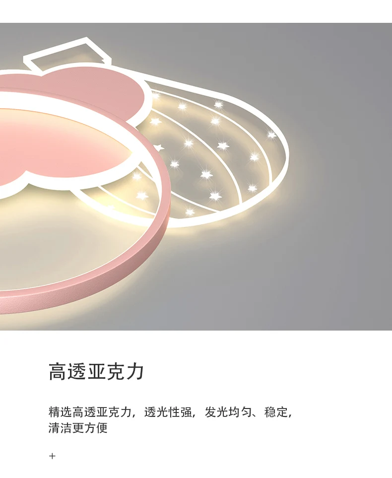 

Kids Ceiling Light Hot Air Balloon Decoration Blue Pink Chandelier Children Room Nursery Baby Boys Girl Bedroom Lamp Ceiling Led