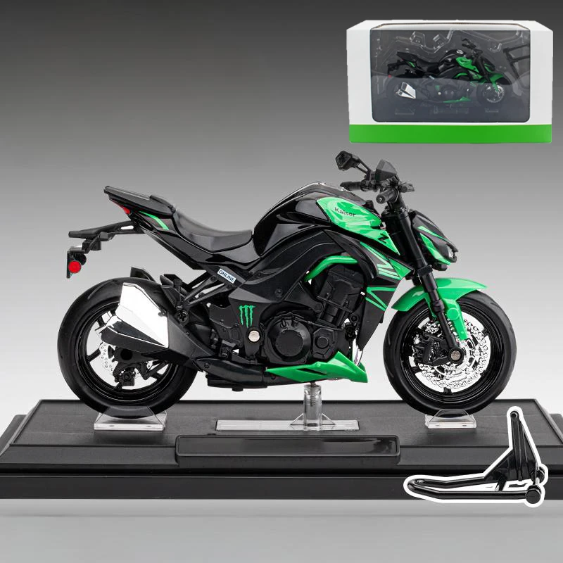 カワサキ　ｚ１０００　置物 1:12 Kawasaki Z1000 Alloy Die Cast Motorcycle Model Toy Vehicle
