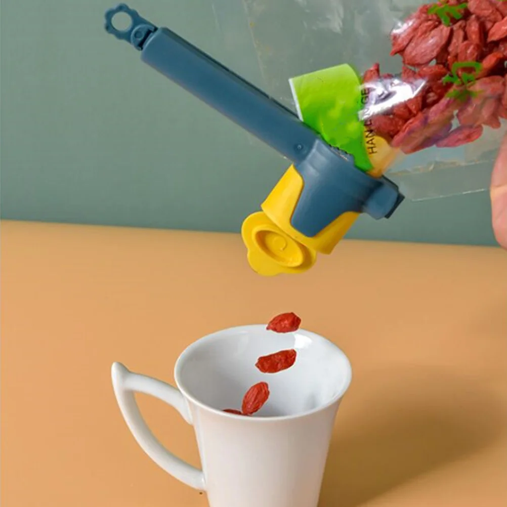 

6pcs Sealing Set Pp Material Food Safe Easy Carry For Kitchen Living Room Office Travel Snack Bag Seasoning Sealing Clips Clips