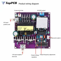 300W DC-AC Power Inverter 12V-220V Modified Sine Wave Voltage Converter Power Transformer Auto Car DC-AC Step Up Boost Board