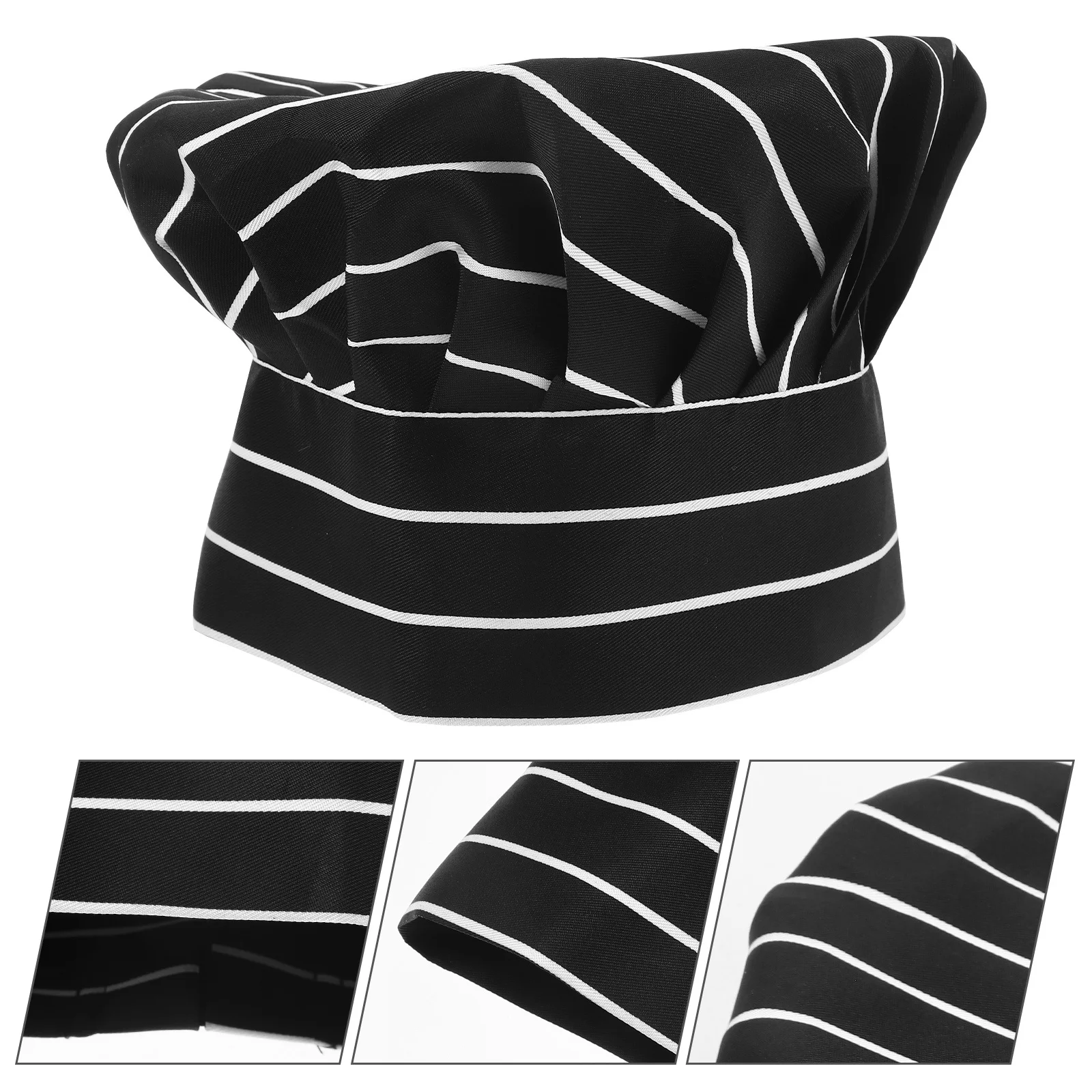 Cappello da cuoco Cappello da cucina per adulti Cappello da lavoro da cucina Copricapo uniforme da forno unisex per la pulizia dello spa del ristorante