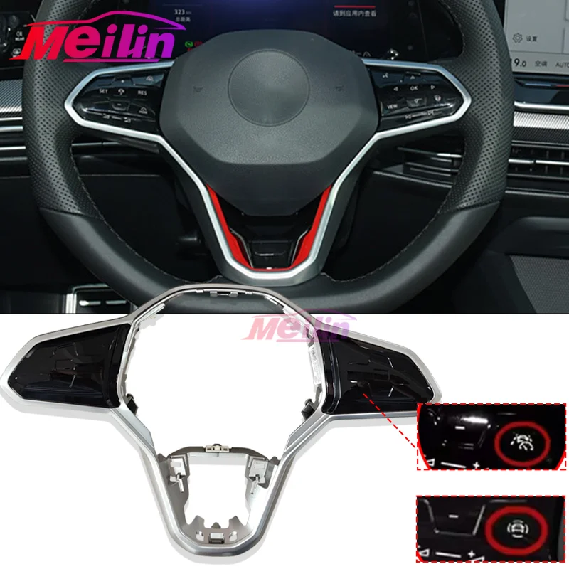 

Suitable for Volkswagen Golf 8 MK8 PASSATB8PA car interior, steering wheel, ACC control, LCD touch button switch