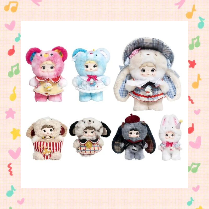 

Новая оригинальная плюшевая игрушка-сюрприз Nommi Glutinous Rice About Childhood: Модный кулон-подвеска с милой девочкой для игр, подарок на день рождения
