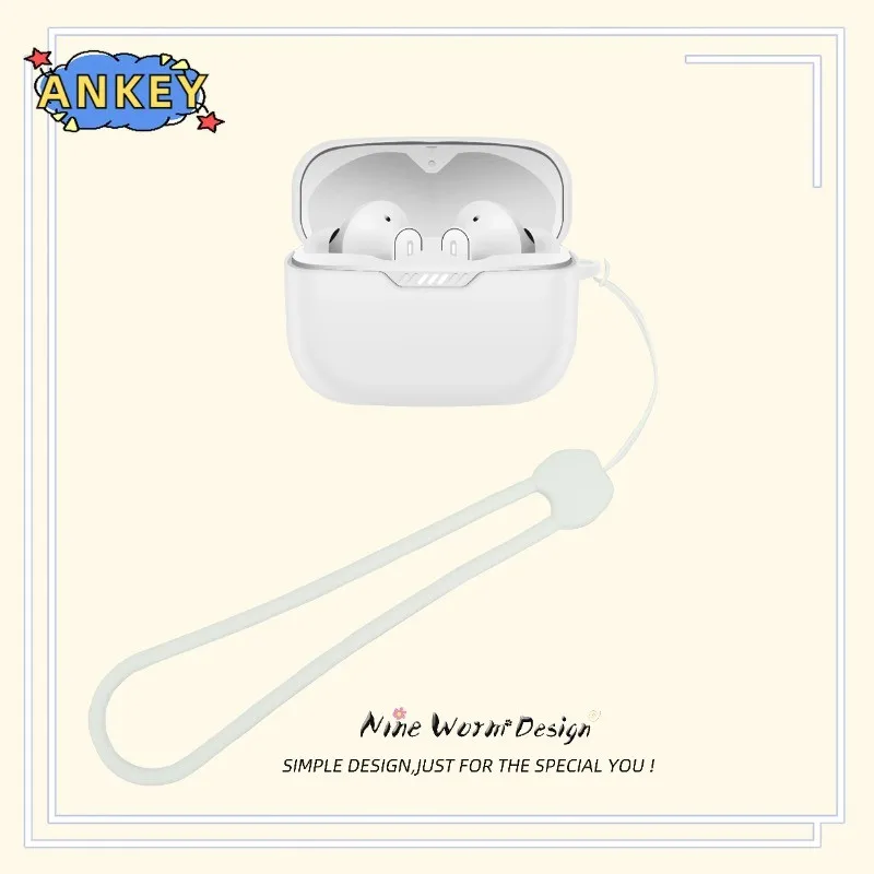 for JBL Tune 235NC TWS 230NC Case Earphone Protective Cover T230 T235 Anti-fall Soft Silicone Wireless Bluetooth Earbuds shell