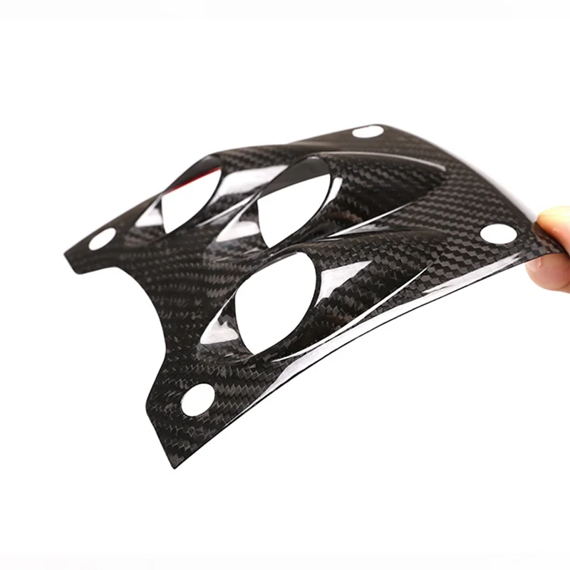 

H5-Car Central Control Gear Shift Panel Cover Central Control Gear Shift Panel Cover For Ferrari 458 2011-2016 Dry Carbon Fiber