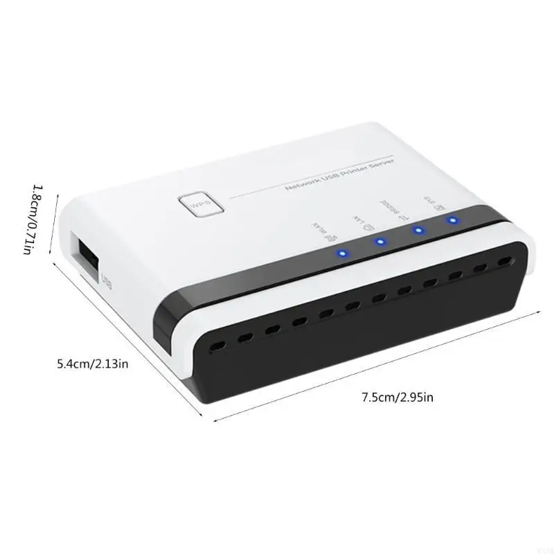 USB2.0 Wireless Printers Server With 10/100Mbps LAN/Bridge NU516U1 Support
