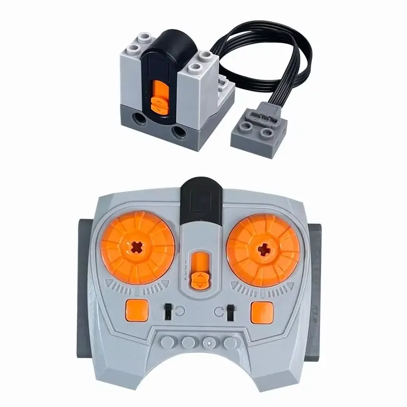 Building block remote control for MOC building blocks, remote control cars, DIY toys 2.4g speed controller+infrared receiver