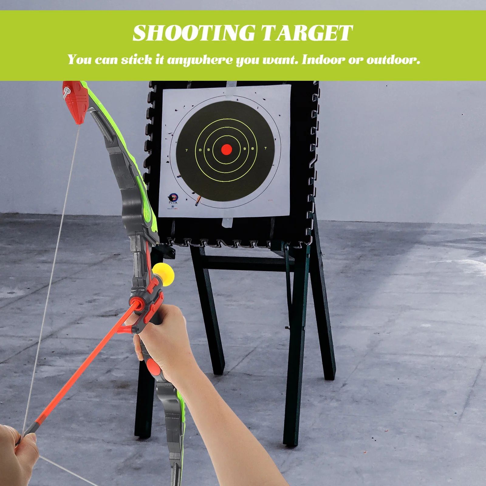 

25Pcs Arrow Aiming Stickers Fluorescent Waterproof Adhesive for Multi Use Dart Practice Target Sticker Indoor Outdoor Shot