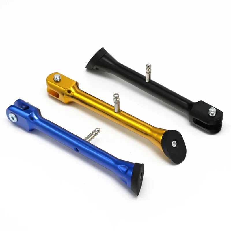 MotoLovee New Motorcycle Kickstand Scooter Modification Parts Motorbike Foot Stand Bracket Moped Accessories Side Stand