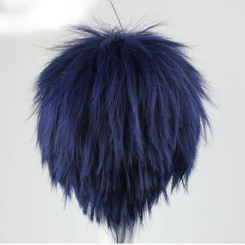 LQAnime Kuroko's Basketball Aomine Daiki Wig Cosplay Ichinose Tokiya Heat Resistant Synthetic Hair + a wig cap view 4