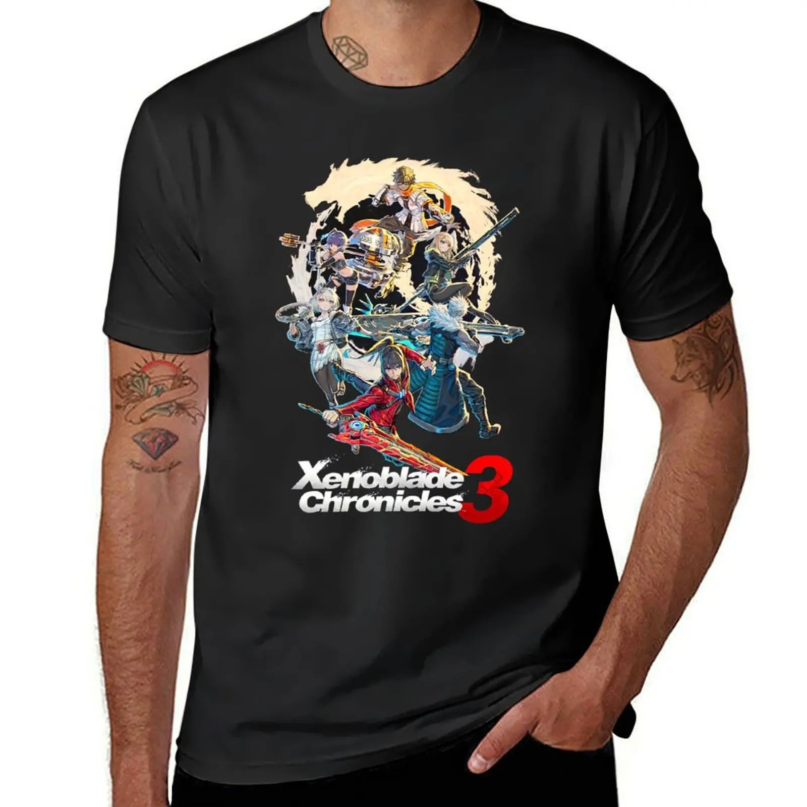 All Times Of Xenoblade 3 T-Shirt vintage clothes boys whites graphics tshirts for men