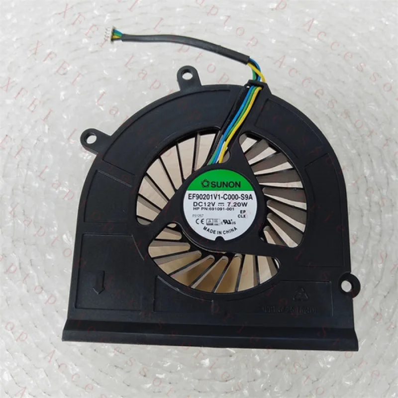 

F For SUNON F90201V1-C000-S9A DC12V 7.20W 4-Wire Cooling Fan