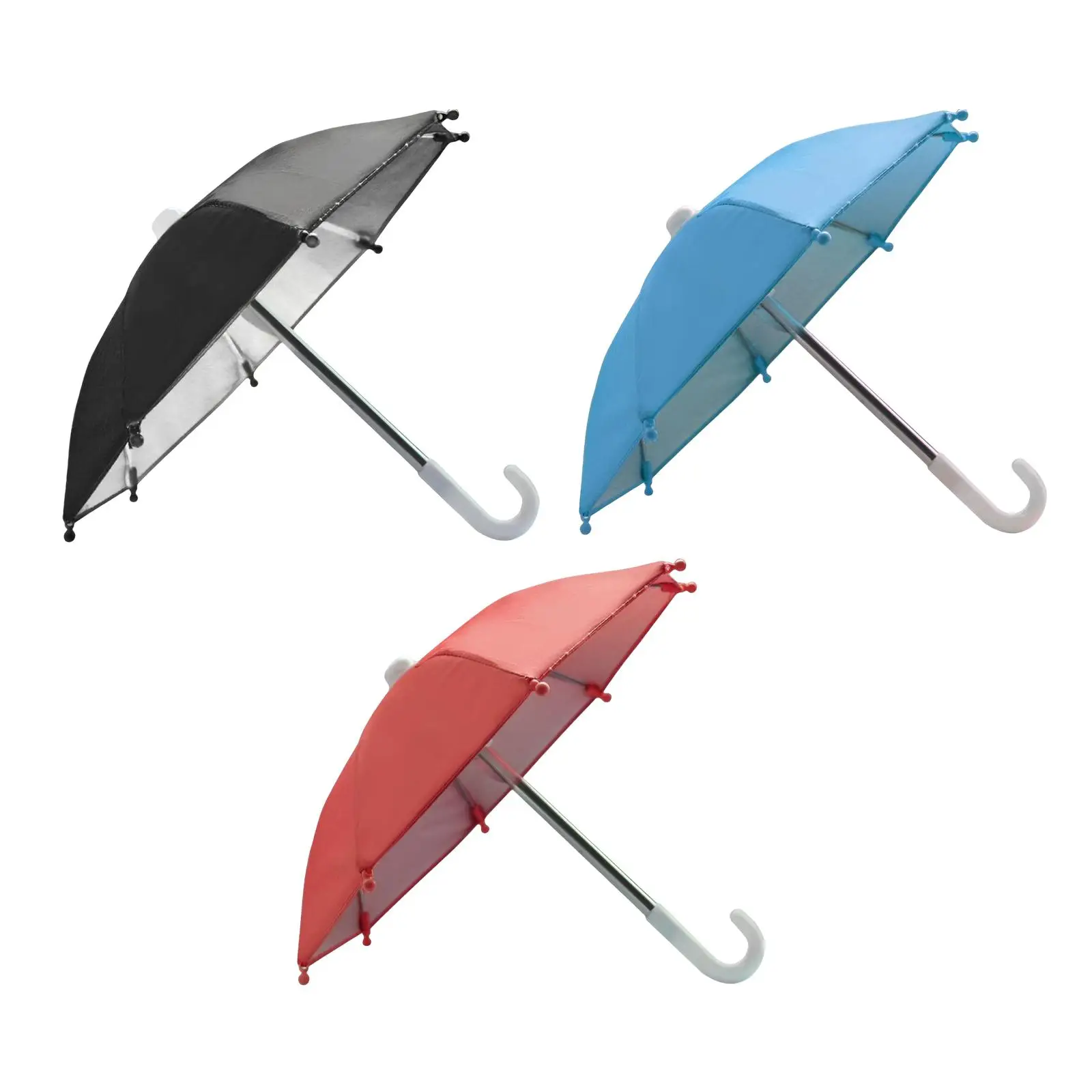 Decorative Phone Umbrella Anti Refection Sun Shade for Outdoor Riding