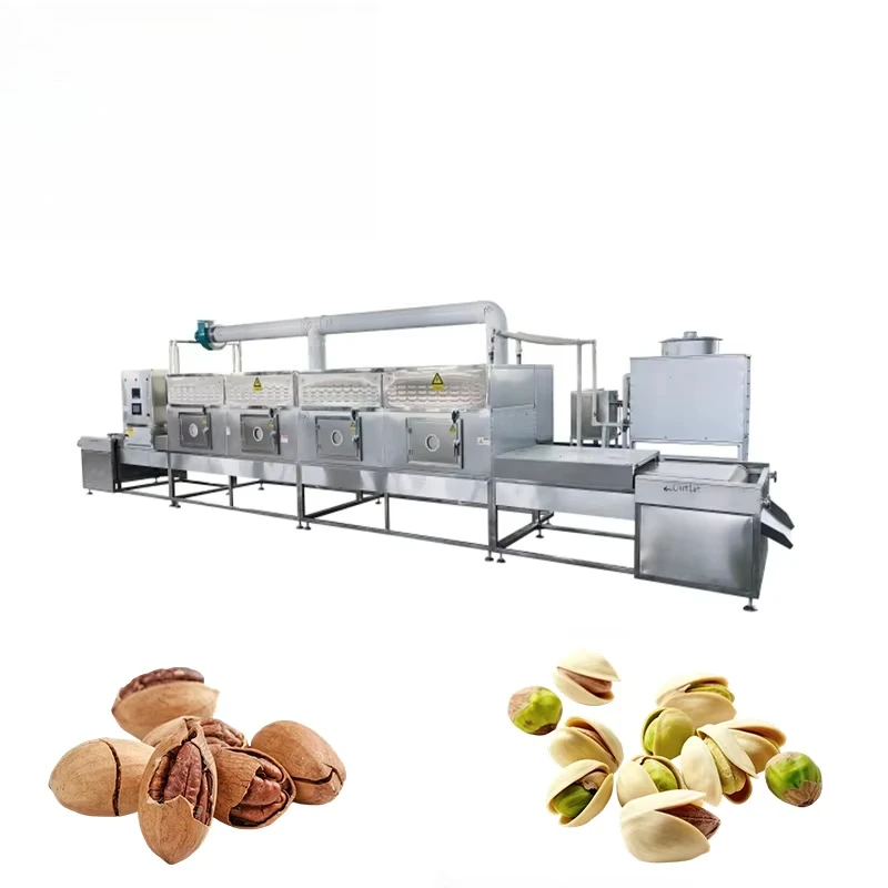 FOODLINE Low Noise Nut Baking Machine Silent Circulation Fan Long Time Unattended Nut Batch Roasting Operation