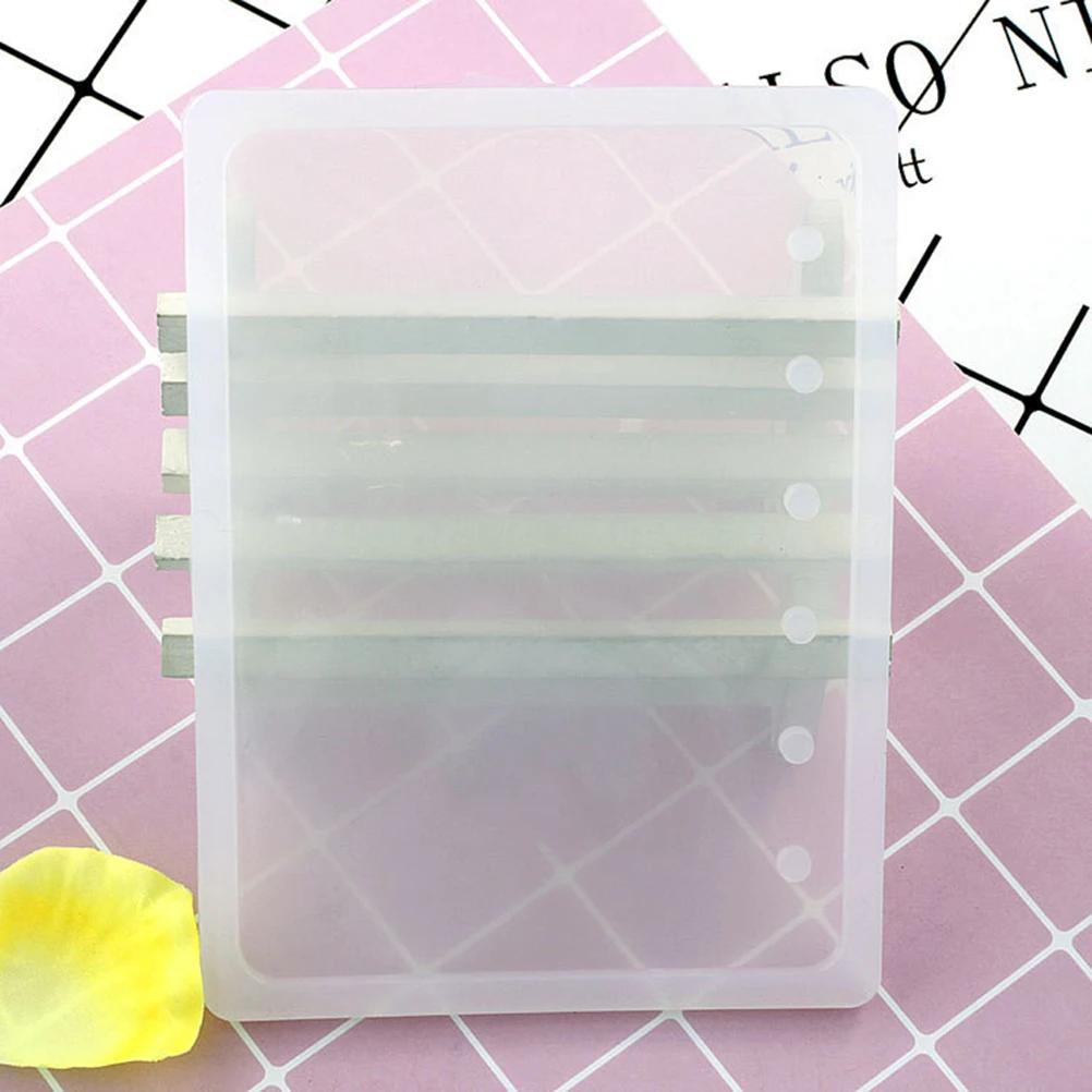 

Glue Cover Mold Laptop List Silicon Silicone Creative Notebook Casting Molds Transparent Mould DIY Craft Making Crystal Epoxy