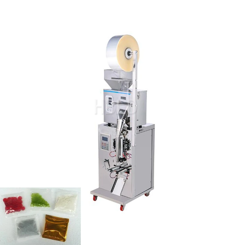 

Multifunctional Fish Feed, Spice Powder, Nut And Bean Packaging Machine, Particle Bagging, Tea Bag Weighing And Filling Machine