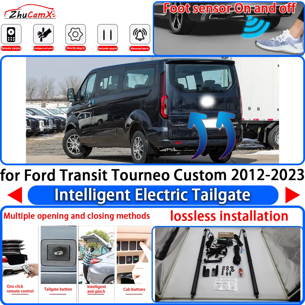 for Ford Transit Tourneo Custom 2012-2023 OEM Power Liftgate Trunk Electric Suction Tailgate Intelligent Tail Gate Lift Strut