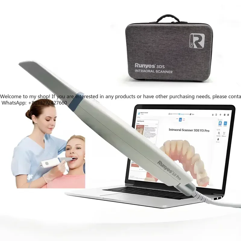 Intraoral Scanner Scanner Runyes 3DS V3 PRO TrueColor Imaging Accuracy 10μm 3D Intraoral Scanner