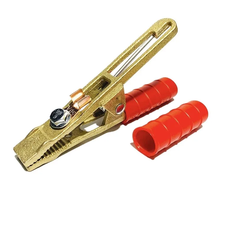 260/400/500/600A Grounding Clamp Ashaped Heavy Duty Earth Clamp Antioxidant Brass Multipurpose Welding Ground Clamp for Shipyard