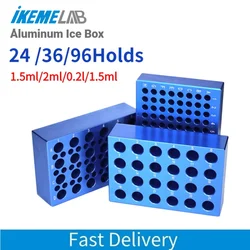 Aluminum Ice Box 0.2/1.5/2ML Centrifuge Tube Ice Block Low-temperature Thermostat Pre-cooled Multipurpose PCR Freezing Module